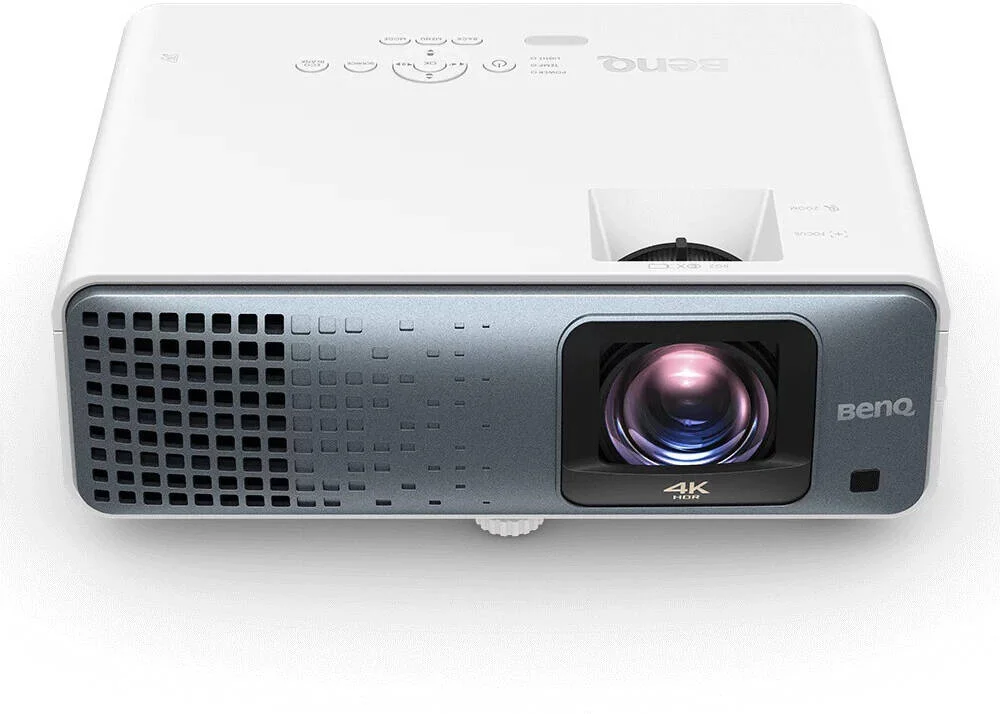 پروژکتور گیمینگ BenQ TK710STi، رزولوشن 4K UHD، روشنایی 3200 انسی لومن، زوم 1.2x، بلندگوی 5 واتی، تصحیح کیستون سه بعدی، تاخیر ورودی 16.7 میلی ثانیه، سیستم نمایش DLP، سفید | TK710STi