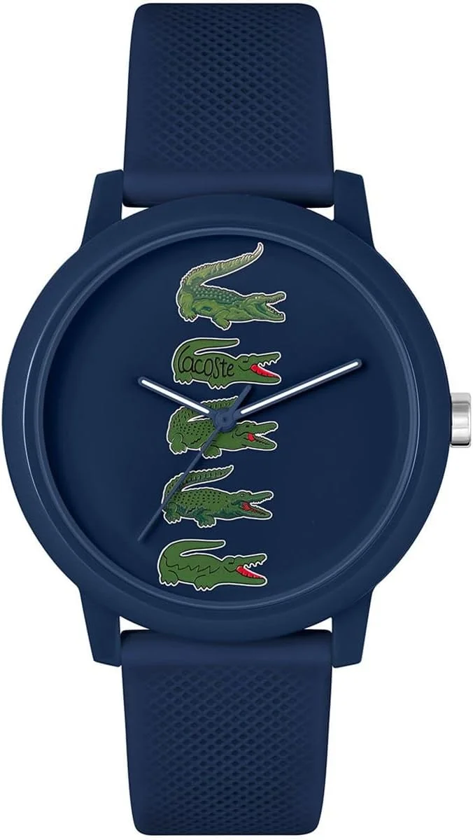 ساعت مچی مردانه لاکوست مدل Lacoste.12.12 با صفحه آبی و بند آبی TR90 - 2011281