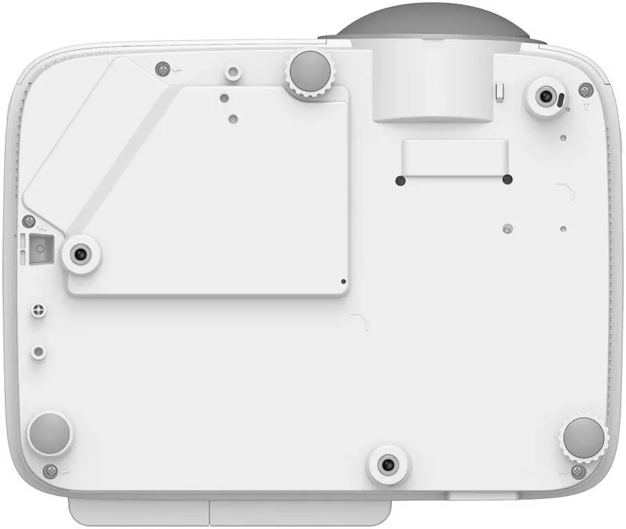 پروژکتور هوشمند BenQ EW805ST، رزولوشن WXGA، روشنایی 3600 لومن، زوم ثابت، بلندگوی 5 واتی، تاخیر ورودی 33.4 میلی‌ثانیه، سیستم تصویر DLP، بلوتوث 4.0، اندروید 9.0، سفید | EW805ST