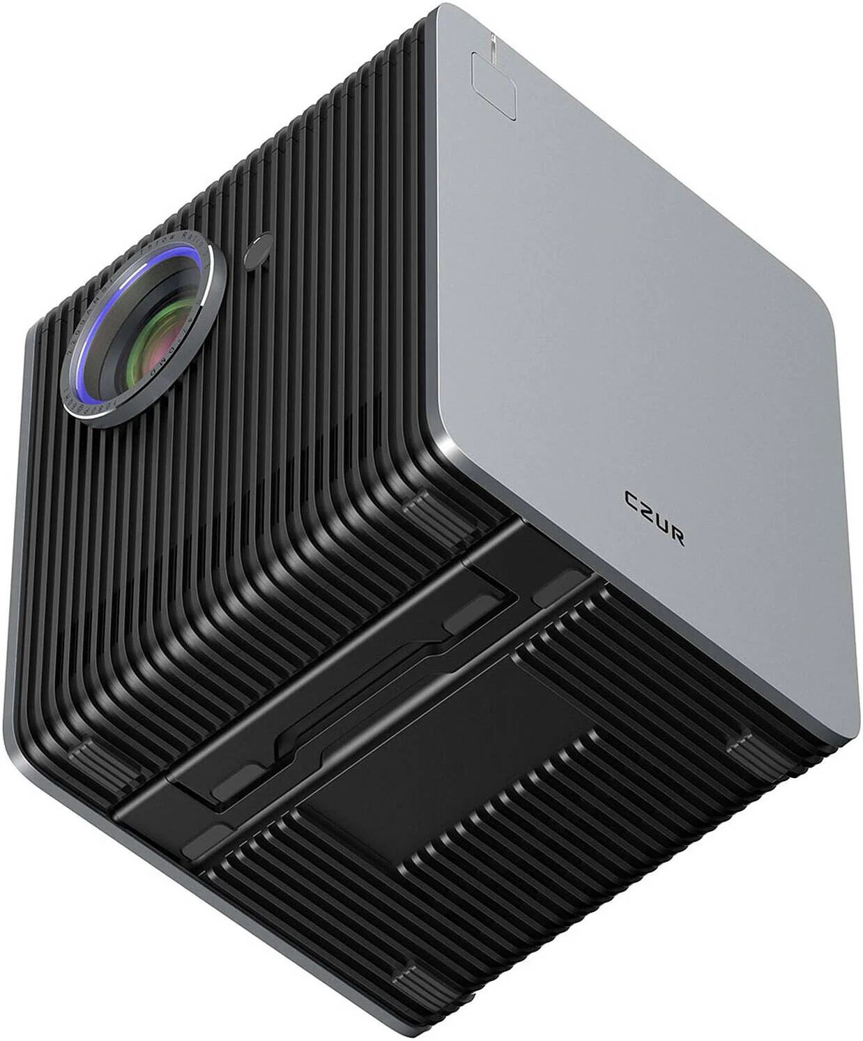 پروژکتور CZUR StarryHub Q1S Pro، اندازه صفحه نمایش بهینه 80-100 اینچ، رزولوشن صفحه نمایش FHD، روشنایی 2400 ANSI، رزولوشن دوربین 4K UHD، قاب بندی خودکار، ردیابی بلندگو، مشکی | StarryHub-Q1S-Pro