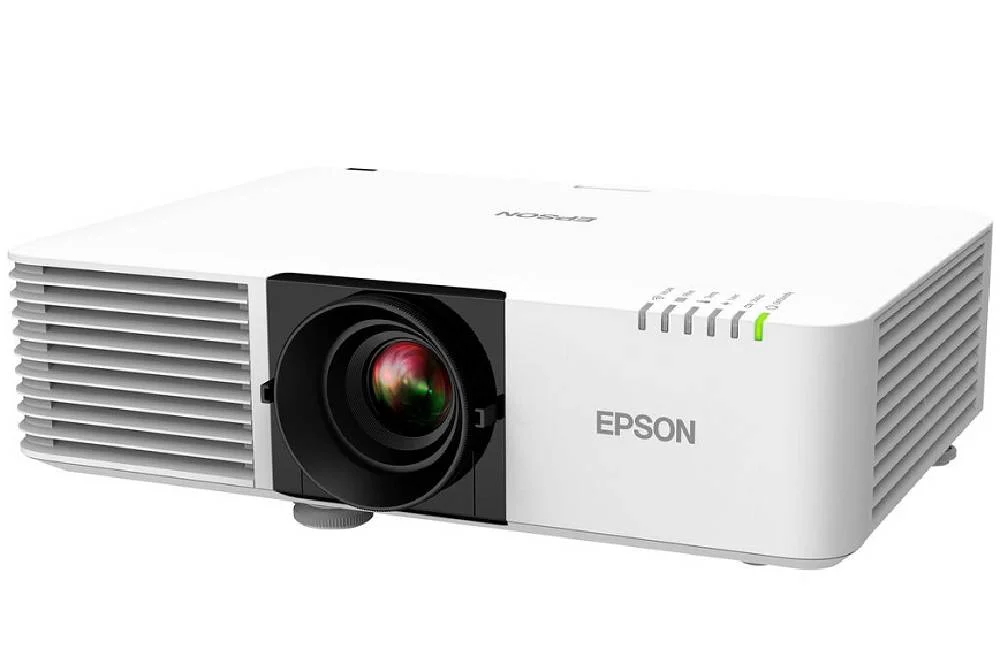 پروژکتور لیزری اپسون PowerLite L520U 3LCD FHD WUXGA، ورودی 4K را می پذیرد، روشنایی 5200 لومن، نسبت پرتاب 1.35 به 2.2:1، رزولوشن 1920x1200، نسبت تصویر 16:10، عمودی 2D، سفید | L520U