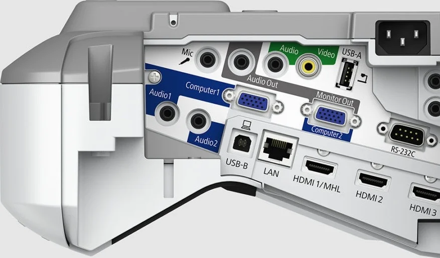 پروژکتور تعاملی فوق العاده کوتاه اپسون مدل EB-685Wi، روشنایی 3300 لومن، رزولوشن WXGA 1280x800، نرخ تازه سازی 100 هرتز - 120 هرتز، تکنولوژی 3LCD، کیفیت تصویر HD پروژکتور تعاملی فوق العاده کوتاه اپسون مدل EB-685Wi، روشنایی 3300 لومن، رزولوشن WXGA 1280x800، نرخ تازه سازی 100 هرتز - 120 هرتز، تکنولوژی 3LCD، کیفیت تصویر HD