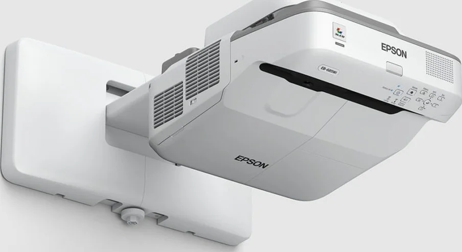 پروژکتور تعاملی فوق العاده کوتاه اپسون مدل EB-685Wi، روشنایی 3300 لومن، رزولوشن WXGA 1280x800، نرخ تازه سازی 100 هرتز - 120 هرتز، تکنولوژی 3LCD، کیفیت تصویر HD پروژکتور تعاملی فوق العاده کوتاه اپسون مدل EB-685Wi، روشنایی 3300 لومن، رزولوشن WXGA 1280x800، نرخ تازه سازی 100 هرتز - 120 هرتز، تکنولوژی 3LCD، کیفیت تصویر HD