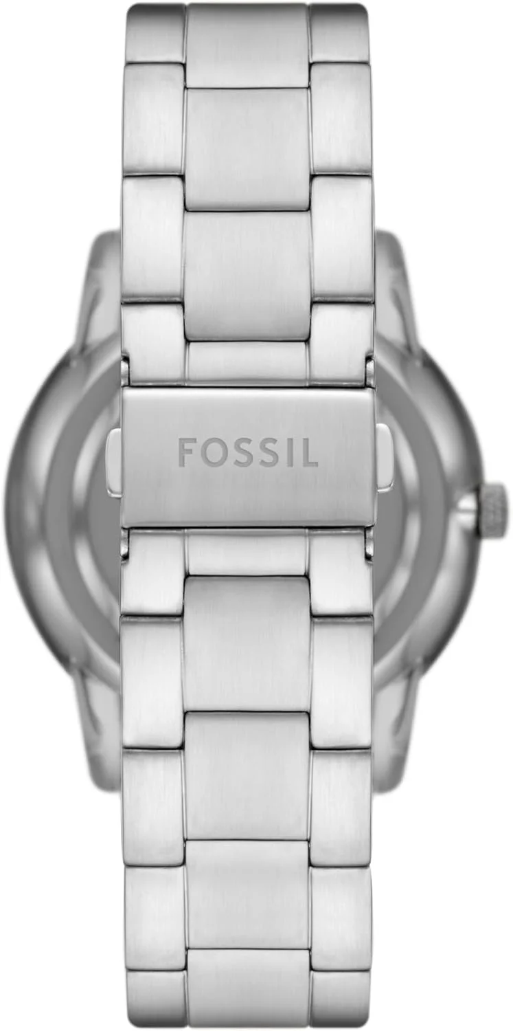 ساعت نقره ای مینیمالیستی نوترای فسیل مدل FS5907