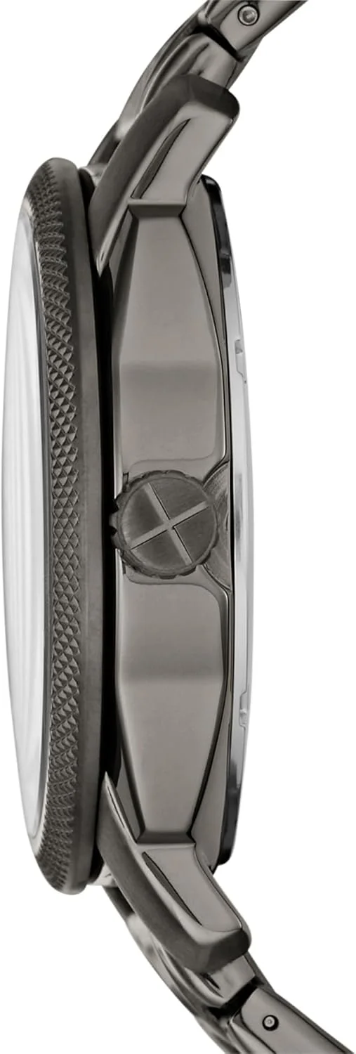 ساعت مردانه فسیل مدل ماشین با بند استیل یا چرمی، نمایشگر کرنوگراف یا آنالوگ