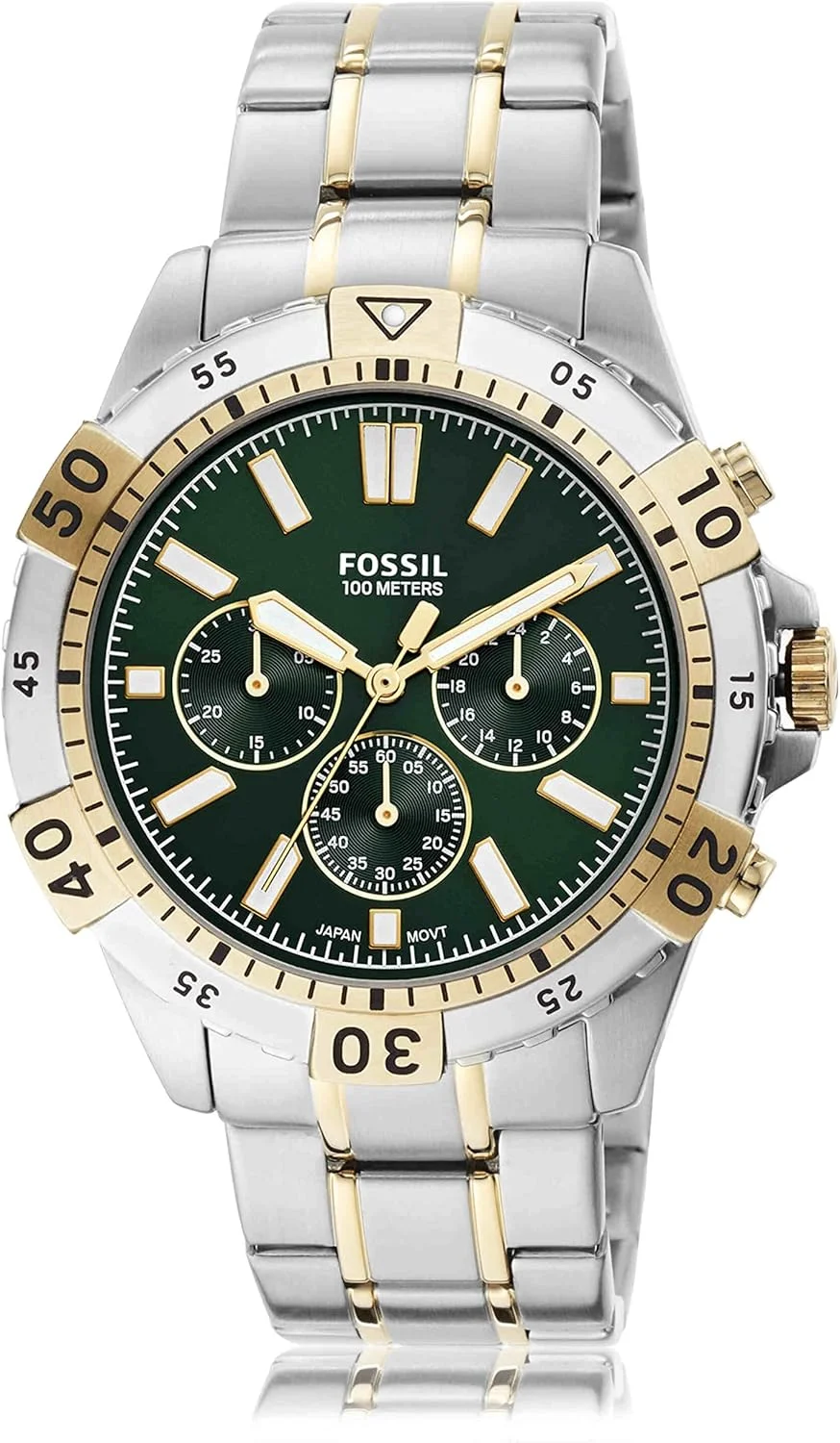 ساعت مچی مردانه فسیل مدل Garrett با بدنه استیل ضد زنگ و موتور کوارتز