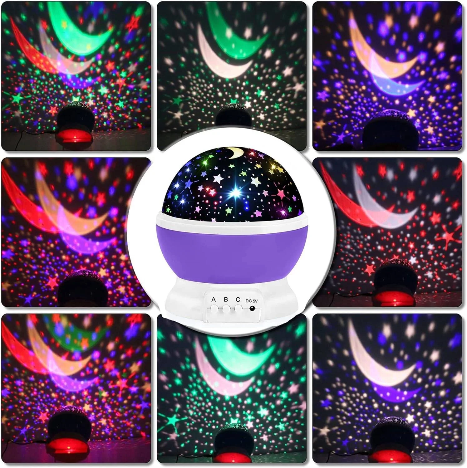 اسباب بازی های HONGID برای پسران 1 تا 10 ساله، پروژکتور ستاره ای برای کودکان 3 تا 9 ساله، اسباب بازی هدیه برای دختران 3 تا 8 ساله، اسباب بازی های آموزشی حسی برای کودکان مبتلا به اوتیسم