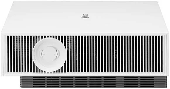 پروژکتور ال‌جی مدل AU810PW، روشنایی 2700 انسی لومن، رزولوشن 4K UHD 3840x2160، سایز نمایش 40 تا 300 اینچ، زوم 1.6x، استریو 5W + 5W، کالیبراسیون خودکار، سفید | LGAU810PW.AMA