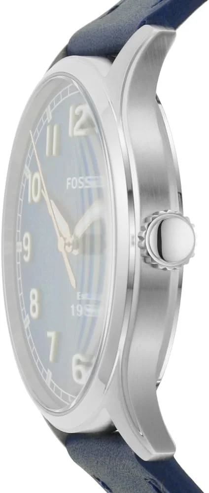 ساعت مچی مردانه فسیل مدل Dayliner با صفحه آبی آنالوگ - FS5924