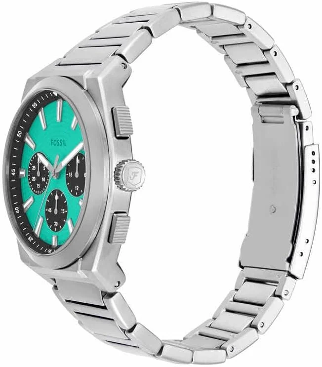 ساعت مچی مردانه فسیل مدل Everett Chronograph با بند استیل ضد زنگ یا چرمی