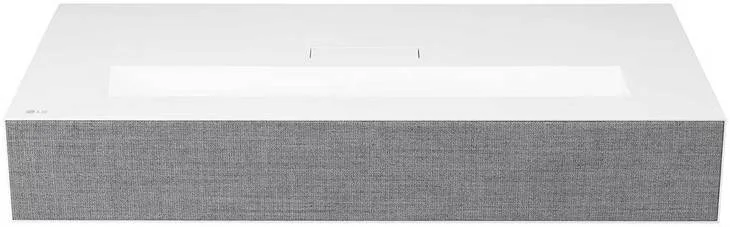 پروژکتور سینمای خانگی هوشمند لیزری سه گانه LG CineBeam HU85LG، 2700 انسی لومن، رزولوشن 4K UHD 3840x2160، زوم ثابت، اندازه نمایشگر 90 تا 120 اینچ، استریو 5W + 5W، سفید/خاکستری | LGHU85LG