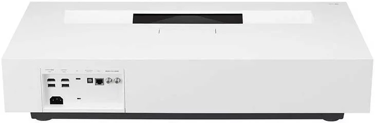 پروژکتور سینمای خانگی هوشمند لیزری سه گانه LG CineBeam HU85LG، 2700 انسی لومن، رزولوشن 4K UHD 3840x2160، زوم ثابت، اندازه نمایشگر 90 تا 120 اینچ، استریو 5W + 5W، سفید/خاکستری | LGHU85LG