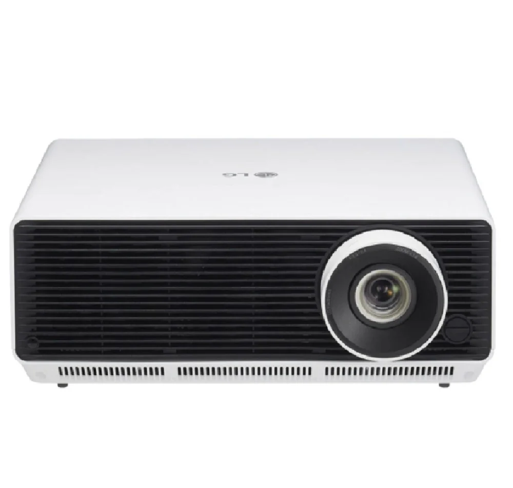 پروژکتور هوشمند لیزری DLP ال‌جی ProBeam WUXGA، 5000 لومن، رزولوشن 1920x1200، فناوری لیزر واقعی، اتصال بی‌سیم و بلوتوث، دو بلندگوی 5 واتی، صفحه نمایش تا 300 اینچ، سفید | LGBF50RG.AMA