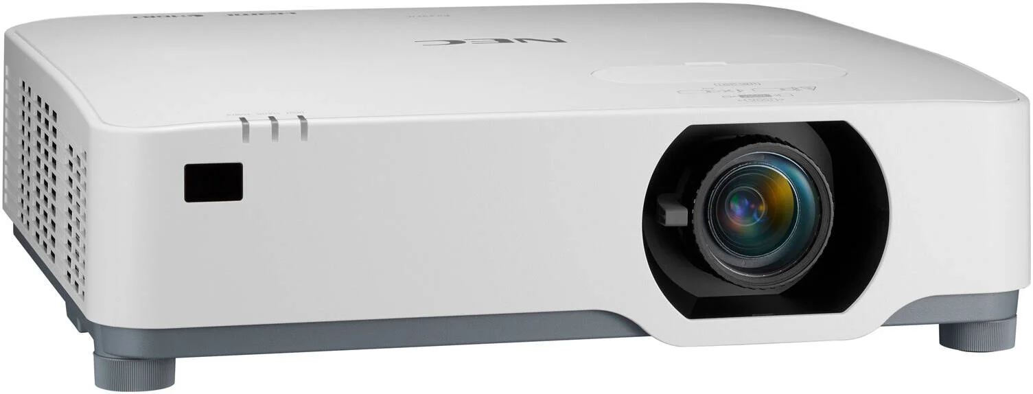 پروژکتور لیزری LCD حرفه ای NEC مدل P547UL، رزولوشن اصلی WUXGA 1920 x 1200، روشنایی 5400 لومن، سیستم خنک کننده مهر و موم شده IPX5، طول عمر لیزر 20000 ساعت، سفید | P547UL