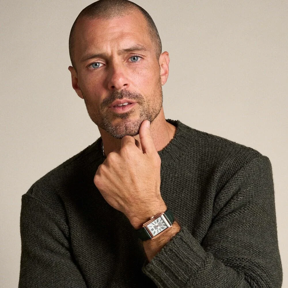 ساعت مچی عقربه ای مردانه فسیل مدل FS6077 با بند چرمی