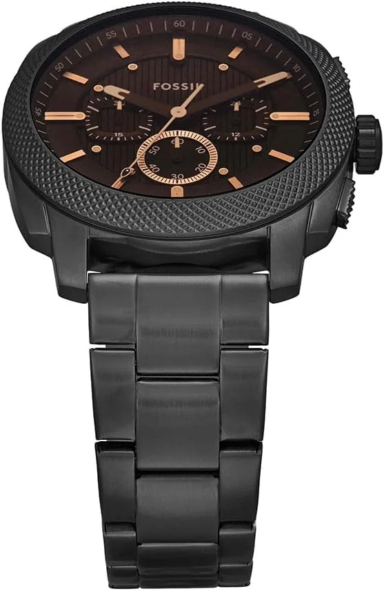 ساعت مچی عقربه ای مردانه فسیل مدل FS6097 با بند استیل ضد زنگ