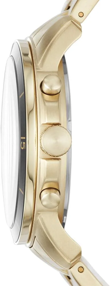 ساعت مچی عقربه‌ای مردانه فسیل با بند استیل ضد زنگ