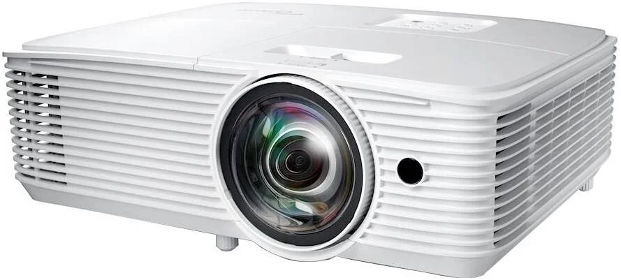 پروژکتور Optoma W309ST، تکنولوژی DLP، رزولوشن WXGA، روشنایی 3800 لومن، نسبت تصویر اصلی 16:10، تکنولوژی Full 3D، عملکرد 24/7، بلندگوی یکپارچه، سفید | E9PD7DR01EZ1