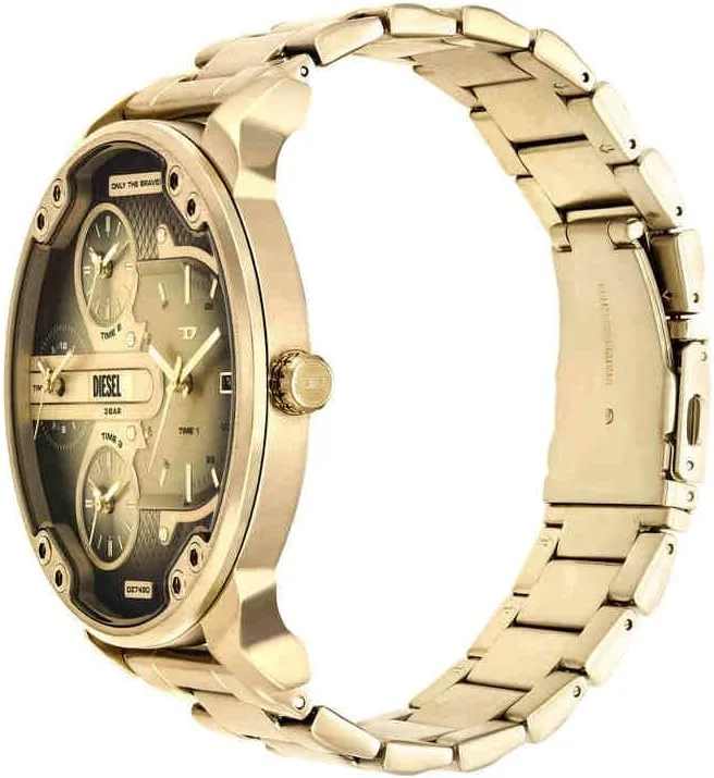 ساعت مچی مردانه دیزل مدل Mr. Daddy، موتور کوارتز سه عقربه با بند استیل ضد زنگ ساعت مچی مردانه دیزل مدل Mr. Daddy، موتور کوارتز سه عقربه با بند استیل ضد زنگ