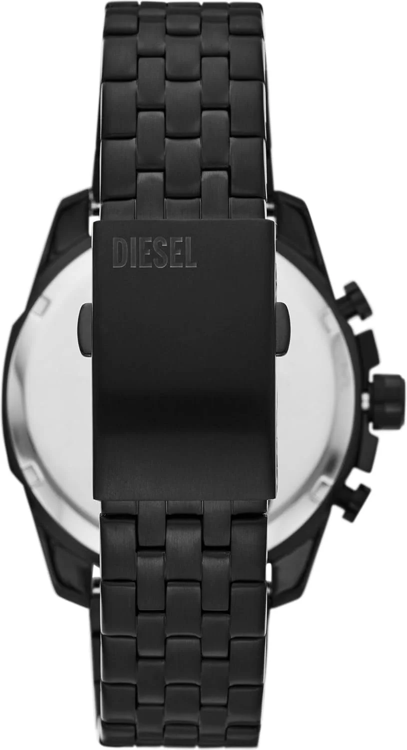 Diesel Baby Chief watch for men, Chronograph movement with Silicone, Stainless steel or Leather strap