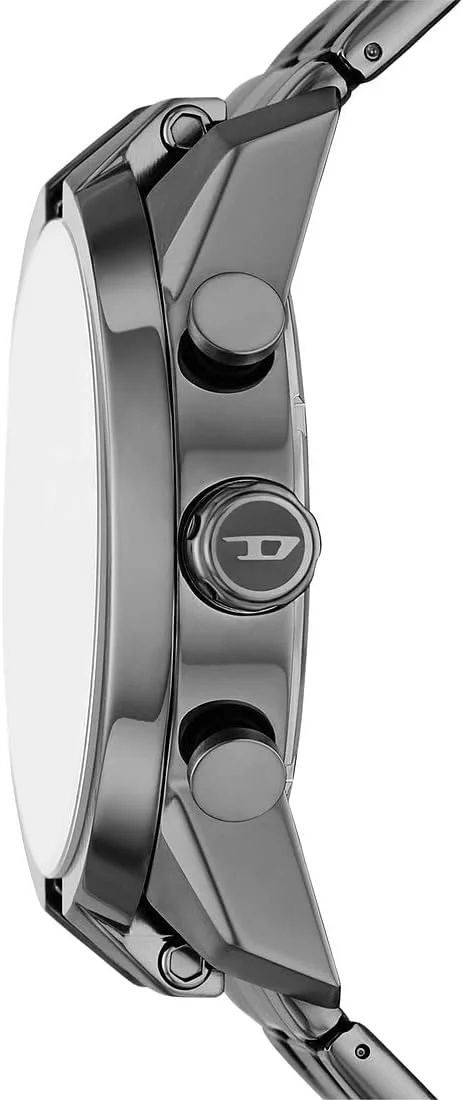 ساعت مردانه دیزل با موتور کرنوگراف اسپلیت، ساعت استیل ضد زنگ با قاب 51 میلی متری