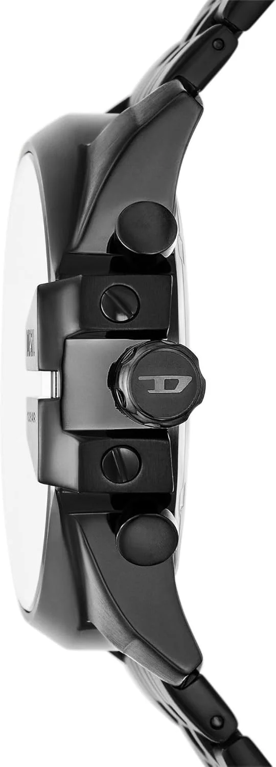 Diesel Baby Chief watch for men, Chronograph movement with Silicone, Stainless steel or Leather strap