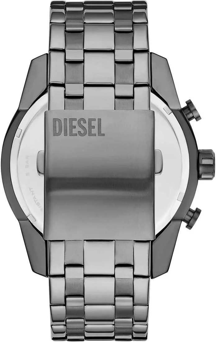 ساعت مردانه دیزل با موتور کرنوگراف اسپلیت، ساعت استیل ضد زنگ با قاب 51 میلی متری