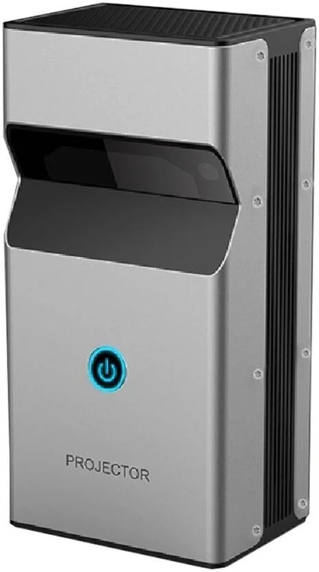 پروژکتور DLP فوق العاده کوتاه برد 4K پاورولوجی PUSHDLP، روشنایی 350 انسی لومن، 2 گیگابایت رم، 16 گیگابایت حافظه، بلوتوث V5.0، ناحیه نمایش 30-200 اینچ، کنتراست 500:1، مشکی | PUSHDLP