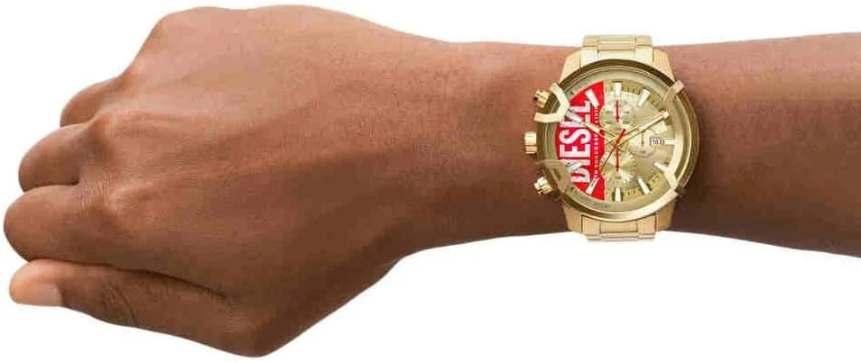 ساعت دیزل Griffed مردانه، موتور کوارتز/کرونوگراف با بند سیلیکونی، استیل ضد زنگ یا چرمی ساعت دیزل Griffed مردانه، موتور کوارتز/کرونوگراف با بند سیلیکونی، استیل ضد زنگ یا چرمی