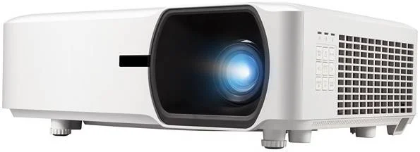 پروژکتور ویوسونیک LS750WU، 5000 لومن ANSI، اندازه تصویر 30 تا 300 اینچ، زوم اپتیکال 1.3x، تاخیر ورودی 16 میلی‌ثانیه، S-Video، VGA، RCA Composite، 2x HDMI In، سفید | LS750WU