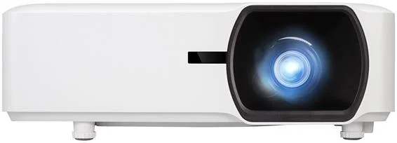 پروژکتور ویوسونیک LS750WU، 5000 لومن ANSI، اندازه تصویر 30 تا 300 اینچ، زوم اپتیکال 1.3x، تاخیر ورودی 16 میلی‌ثانیه، S-Video، VGA، RCA Composite، 2x HDMI In، سفید | LS750WU
