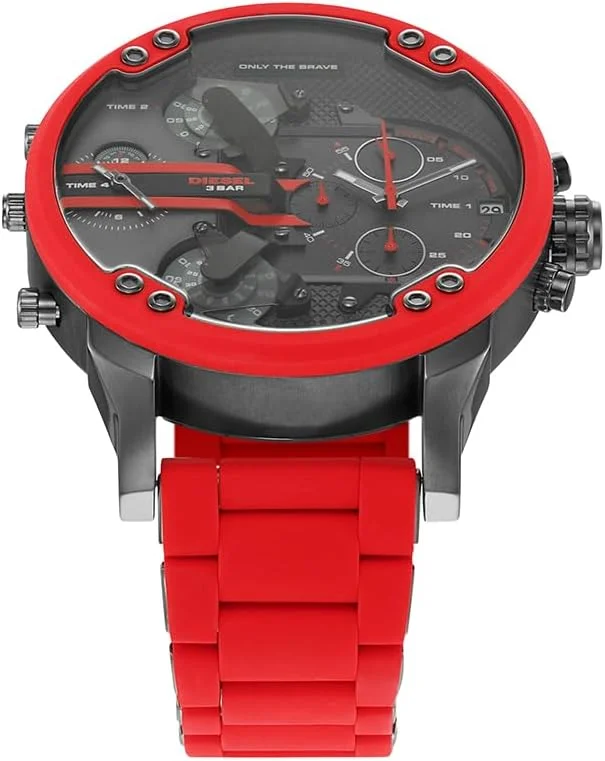 ساعت مچی مردانه دیزل مدل Mr. Daddy کرونوگراف، سایز قاب 57 میلی‌متر، بدنه استیل