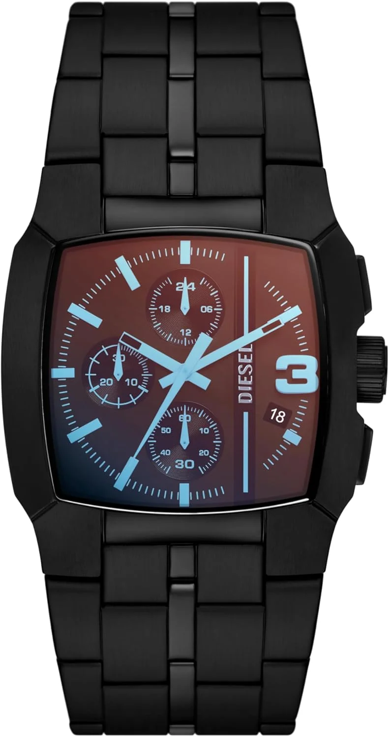 ساعت مردانه دیزل مدل Cliffhanger با بند استیل ضد زنگ یا بند سیلیکونی