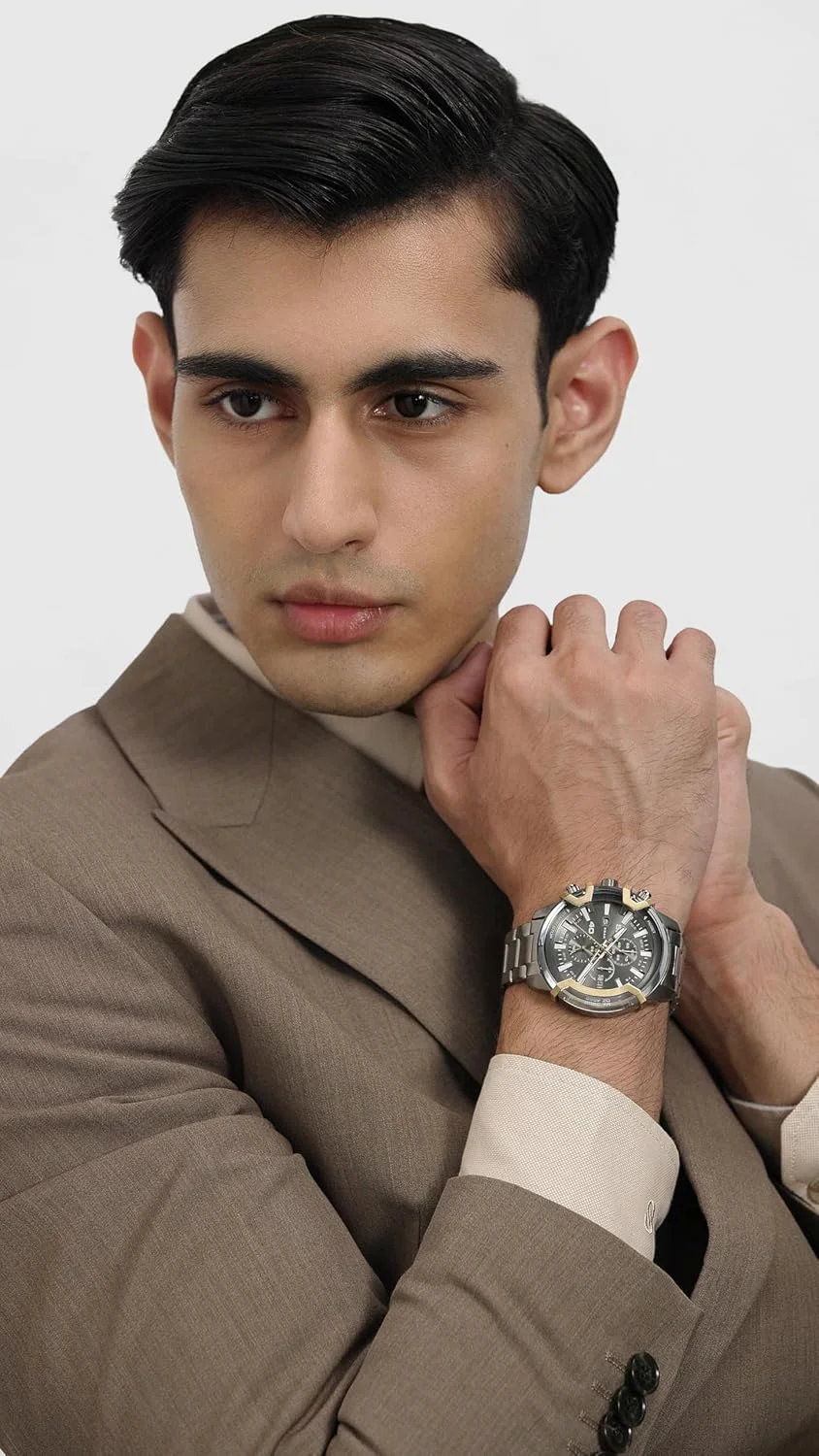 ساعت مچی مردانه دیزل مدل Griffed با بدنه استیل ضد زنگ و موتور کوارتز کرنوگراف