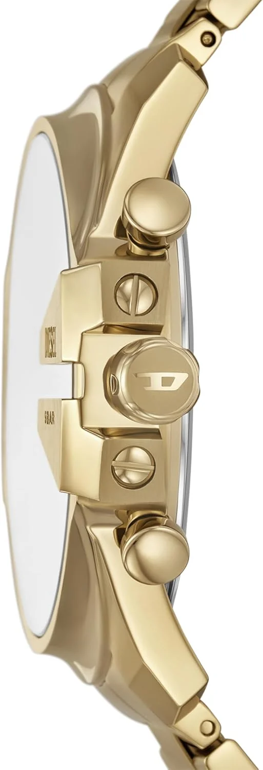 ساعت مچی مردانه دیزل مدل Mega Chief با بدنه استیل و حرکت آنالوگ یا دیجیتال