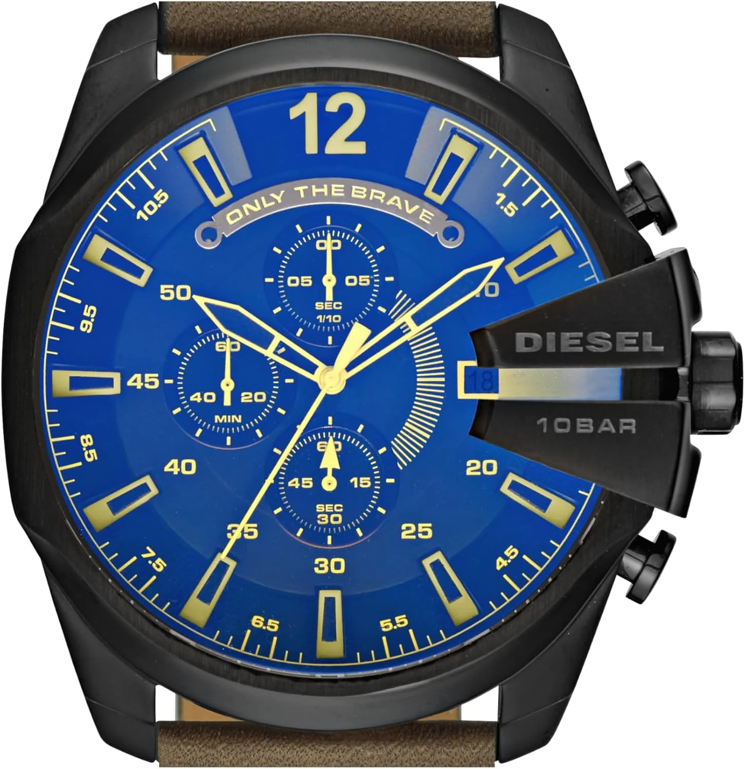 ساعت مچی مردانه دیزل Mega Chief با بدنه استیل و حرکت آنالوگ یا دیجیتال