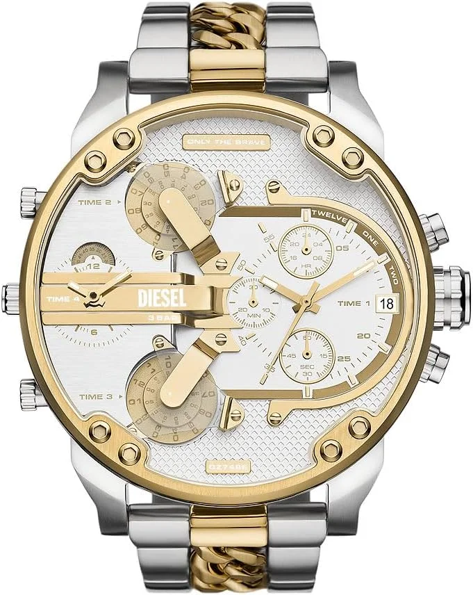 ساعت مچی آنالوگ مردانه دیزل مدل DZ7486 با بند استیل ضد زنگ