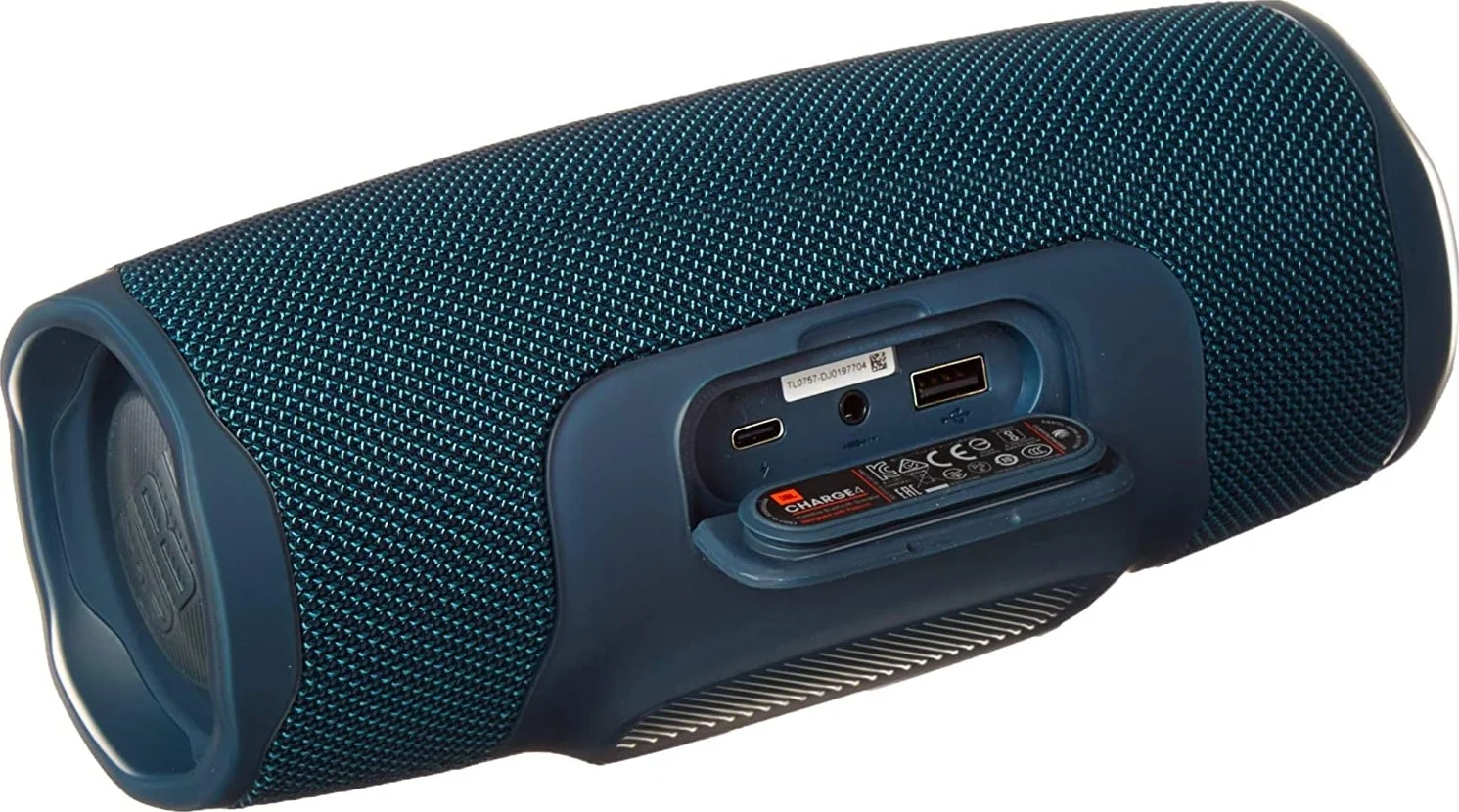 اسپیکر بلوتوثی قابل حمل ضد آب JBL Charge 4 با باتری 20 ساعته، 7500 میلی آمپر ساعت - آبی | CHARGE4-BL