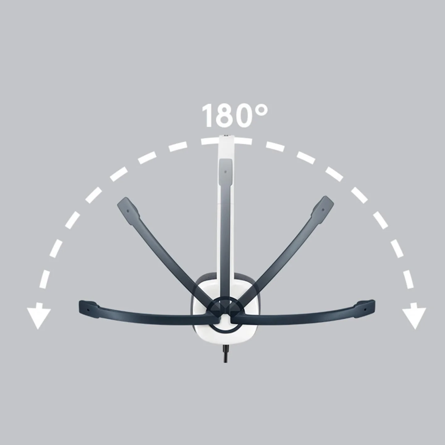 هدست سیمی لاجیتک H150، هدفون استریو با میکروفون چرخشی حذف نویز، جک صوتی دوگانه 3.5 میلی متری، کنترل های درون خطی، مناسب برای کامپیوتر/مک/لپ تاپ - سفید هدست سیمی لاجیتک H150، هدفون استریو با میکروفون چرخشی حذف نویز، جک صوتی دوگانه 3.5 میلی متری، کنترل های درون خطی، مناسب برای کامپیوتر/مک/لپ تاپ - سفید