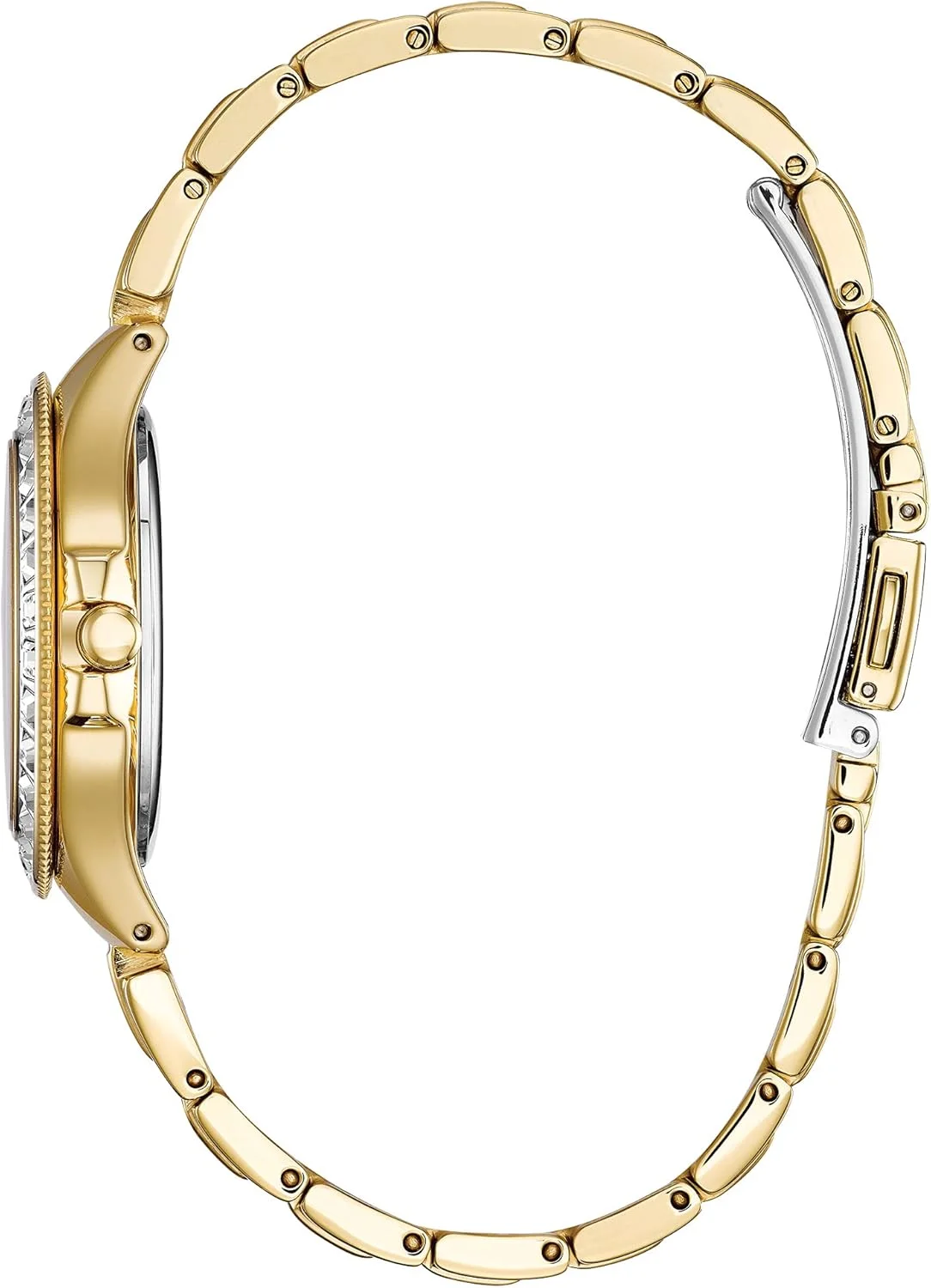 ساعت مچی زنانه سیتیزن مدل Silhouette Crystal Eco-Drive، سه عقربه و نمایشگر تاریخ، استیل ضد زنگ ساعت مچی زنانه سیتیزن مدل Silhouette Crystal Eco-Drive، سه عقربه و نمایشگر تاریخ، استیل ضد زنگ