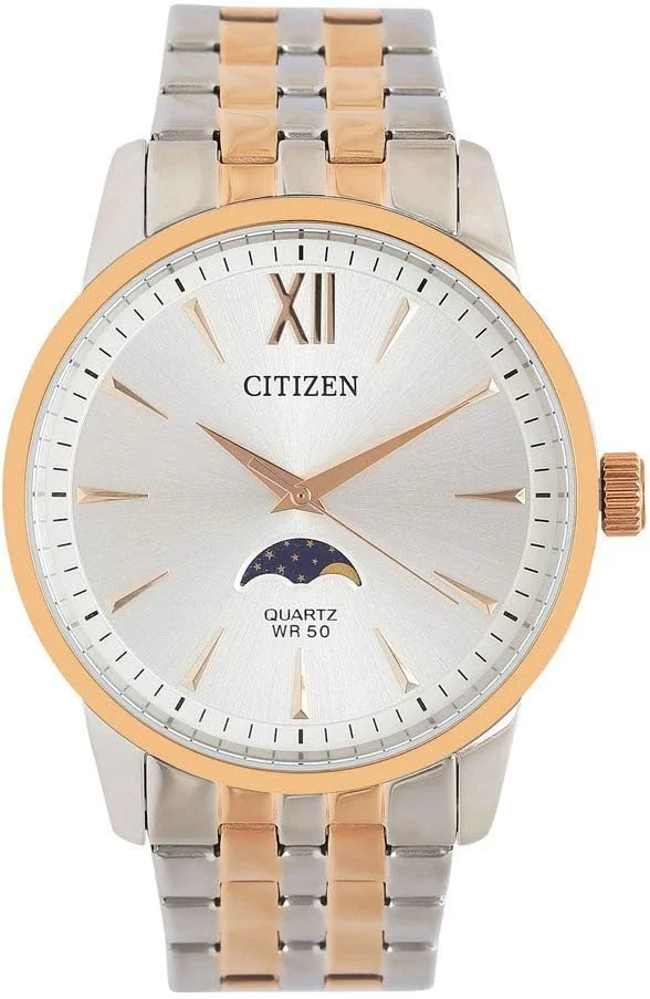 ساعت مچی کوارتز مردانه سیتیزن، نمایشگر آنالوگ و بند استیل - Ak5006-58A