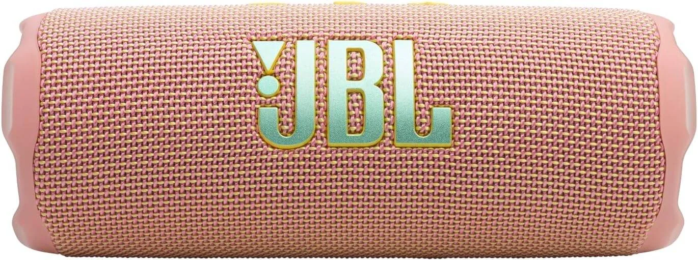 اسپیکر بلوتوثی قابل حمل JBL Flip 7، نسخه بلوتوث 5.4، توان خروجی 25 وات RMS برای ووفر، 10 وات RMS برای تیوتر، پخش صوتی بدون افت کیفیت، ضد آب، ضد گرد و غبار و مقاوم در برابر ضربه، صورتی | JBLFLIP7PINK