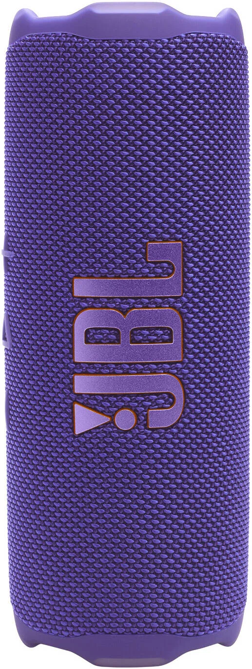 اسپیکر بلوتوثی قابل حمل JBL Flip 7، نسخه بلوتوث 5.4، توان خروجی 25 وات RMS برای ووفر، 10 وات RMS برای تیوتر، پخش صوتی بدون افت کیفیت، ضد آب، ضد گرد و غبار و مقاوم در برابر ضربه، بنفش | JBLFLIP7PUR