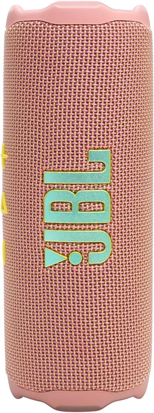 اسپیکر بلوتوثی قابل حمل JBL Flip 7، نسخه بلوتوث 5.4، توان خروجی 25 وات RMS برای ووفر، 10 وات RMS برای تیوتر، پخش صوتی بدون افت کیفیت، ضد آب، ضد گرد و غبار و مقاوم در برابر ضربه، صورتی | JBLFLIP7PINK