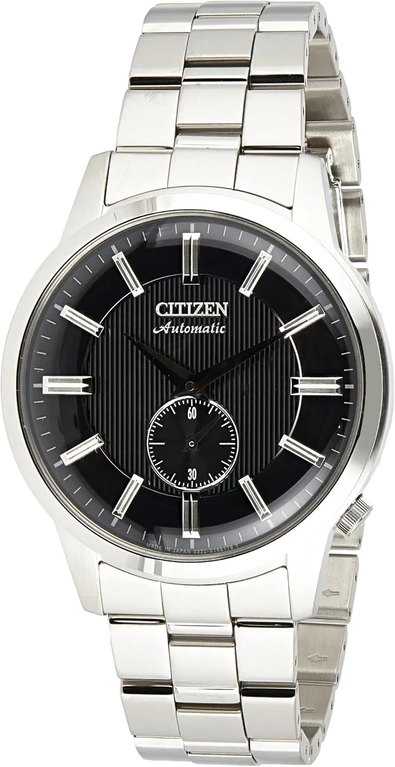 ساعت مچی مردانه سیتیزن، نمایشگر آنالوگ و بند استیل ضد زنگ - NK5000-98E