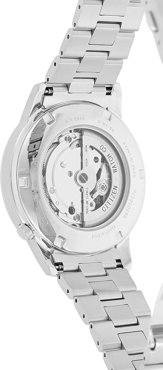 ساعت مچی مردانه سیتیزن، نمایشگر آنالوگ و بند استیل ضد زنگ - NK5000-98E ساعت مچی مردانه سیتیزن، نمایشگر آنالوگ و بند استیل ضد زنگ - NK5000-98E