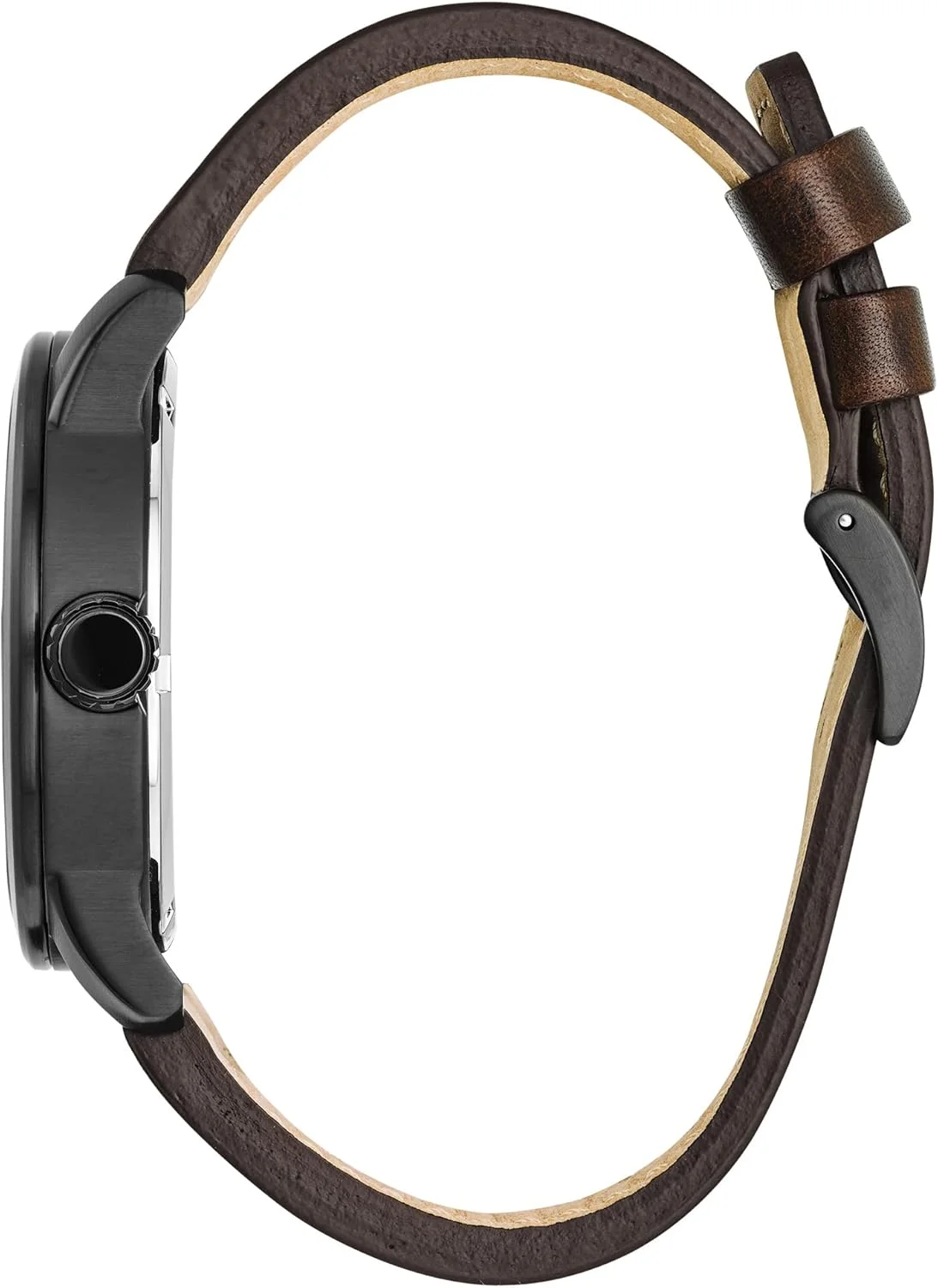 ساعت مچی مردانه سیتیزن اکو-درایو ویکندر گریسون فیلد با بدنه استیل ضد زنگ مشکی و بند چرمی قهوه ای، صفحه سرمه ای (مدل: BM8478-01L)