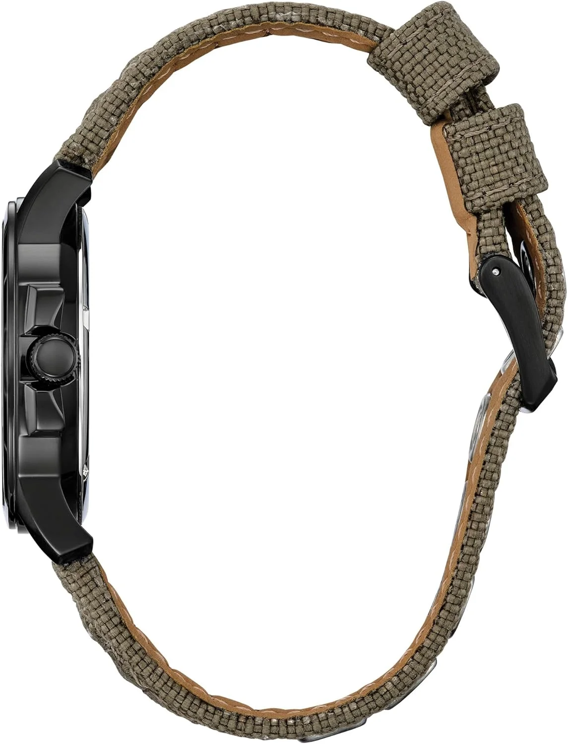 ساعت مچی مردانه سیتیزن اکو-درایو ویکندر گریسون، بدنه استیل ضد زنگ مشکی، بند چرمی خاکی، سه عقربه، نمایش روز/تاریخ (مدل: BM8186-07E) ساعت مچی مردانه سیتیزن اکو-درایو ویکندر گریسون، بدنه استیل ضد زنگ مشکی، بند چرمی خاکی، سه عقربه، نمایش روز/تاریخ (مدل: BM8186-07E)