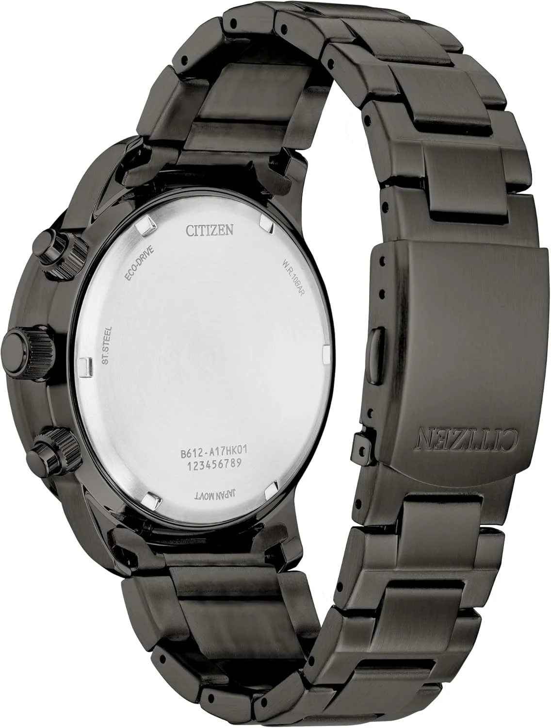 ساعت مچی مردانه Citizen Eco-Drive Sport Casual Brycen Weekender Chronograph استیل ضد زنگ، نمایش 12/24 ساعته، تاریخ، نشانگرهای شب تاب، 44 میلی متر ساعت مچی مردانه Citizen Eco-Drive Sport Casual Brycen Weekender Chronograph استیل ضد زنگ، نمایش 12/24 ساعته، تاریخ، نشانگرهای شب تاب، 44 میلی متر