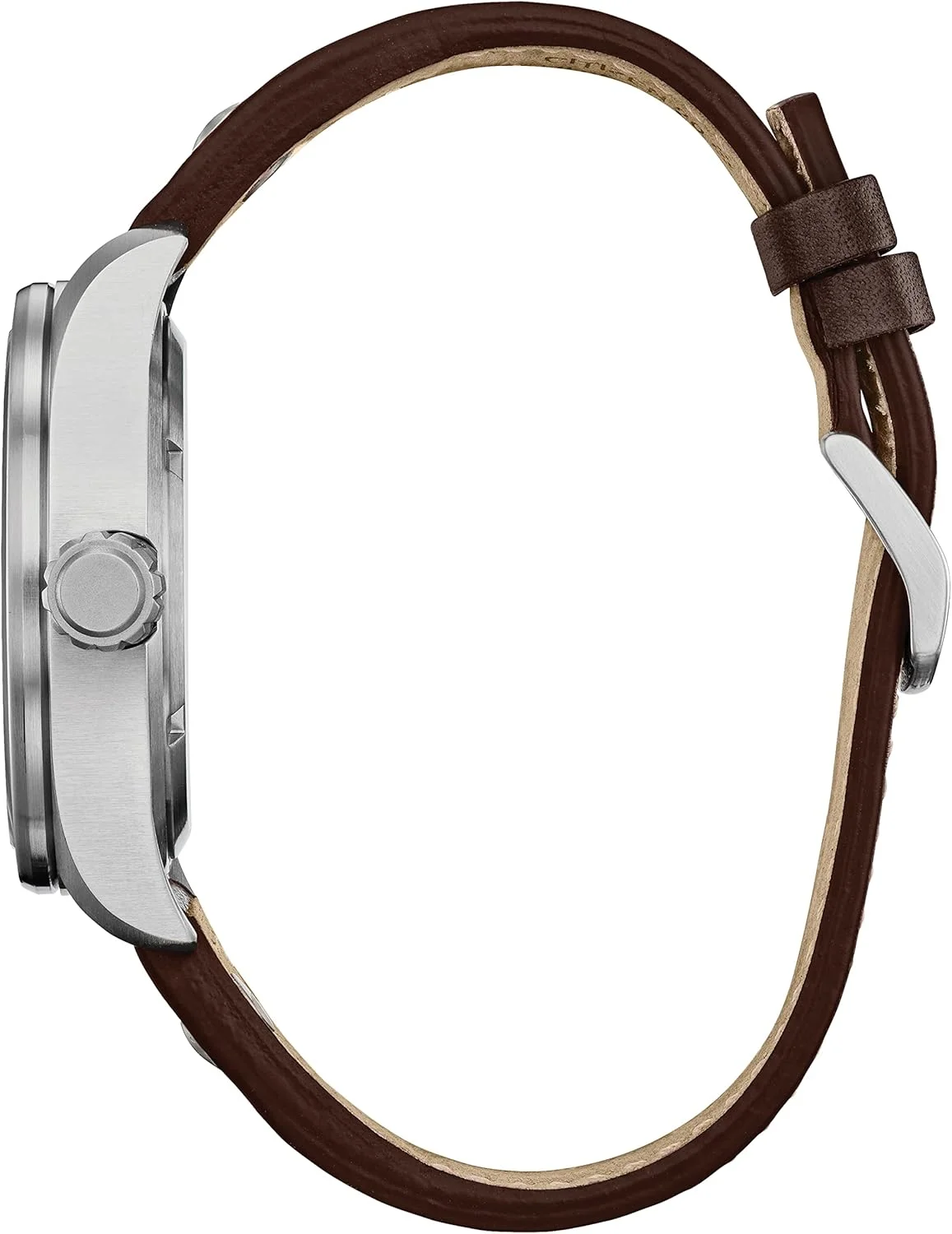 ساعت مردانه سیتیزن اکو-درایو جنگ ستارگان طرح هان سولو، استیل ضد زنگ با بند چرمی قهوه ای، صفحه آبی، شب نما، 43 میلی متر (مدل: AW5009-03W)